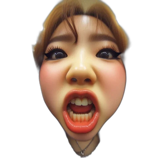 face, creature, mask, animal, photorealistic, 3d render, cartoon, concept art transparent PNG cut-out