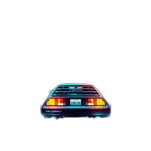 car, robot, animal, weapon, vaporwave, pixel art, concept art, photorealistic transparent PNG cut-out