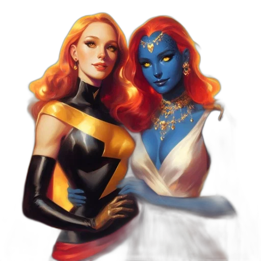 comic book art, concept art, fantasy art, pixel art, outer space, blue, colorful, two transparent PNG cut-out