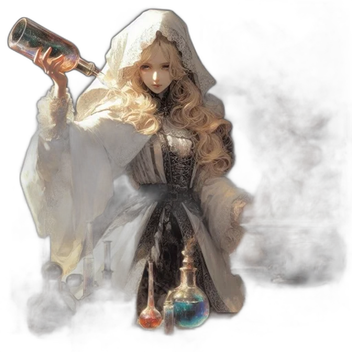 staff, sword, bottle, weapon, concept art, fantasy art, photorealistic, 3d render transparent PNG cut-out