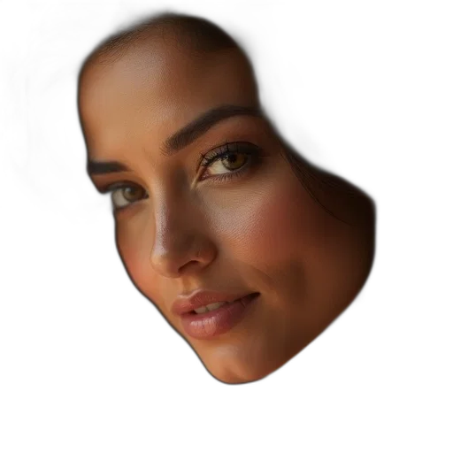 face, mask, crown, jewelry transparent PNG cut-out