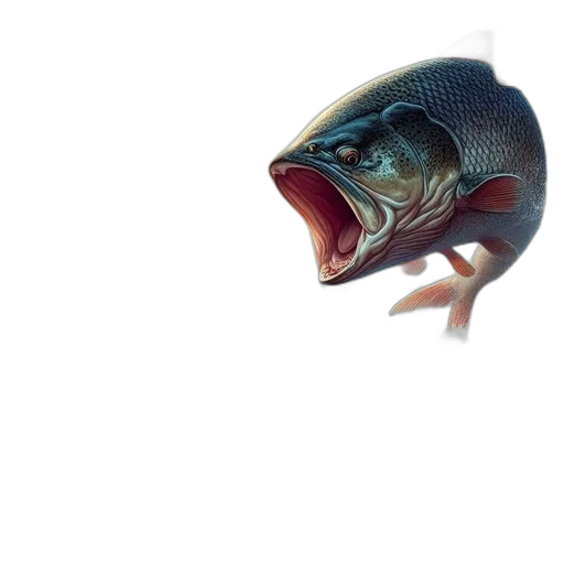 creature, animal, dragon, food, 3d render, photorealistic, concept art, watercolor transparent PNG cut-out