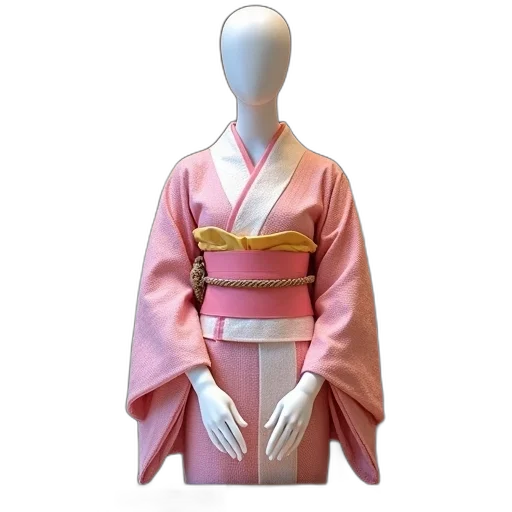 dress, jacket, staff, vaporwave, 3d render, pastel, mannequin, dressed transparent PNG cut-out