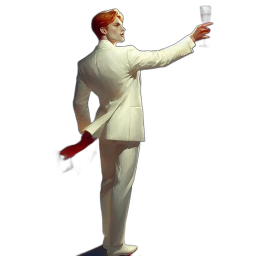 staff, weapon, bottle, jacket, concept art, pixel art, 3d render, fantasy art transparent PNG cut-out