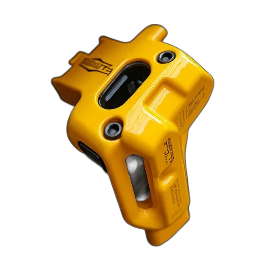 weapon, mask, robot, jewelry, 3d render, concept art, photorealistic, golden transparent PNG cut-out