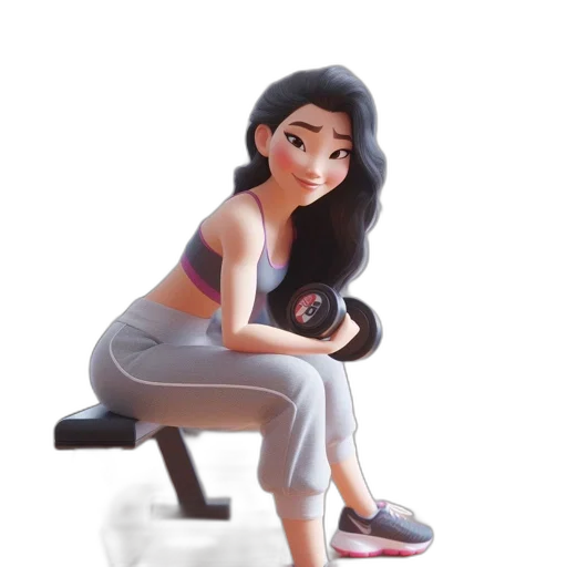 shoes, jewelry, concept art, cartoon, 3d render, anime, animated, woman transparent PNG cut-out