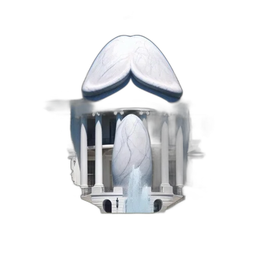 crown, jewelry, furniture, mask, 3d render, concept art, vaporwave, photorealistic transparent PNG cut-out