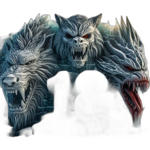 creature, animal, dragon, fantasy art, concept art, watercolor, 3d render, sculpture transparent PNG cut-out