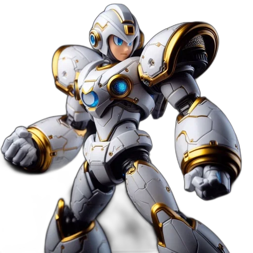 robot, weapon, concept art, 3d render, pixel art, anime, intricately, designed transparent PNG cut-out