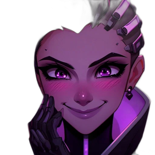 face, mask, robot, crown, concept art, cyberpunk, fantasy art, 3d render transparent PNG cut-out