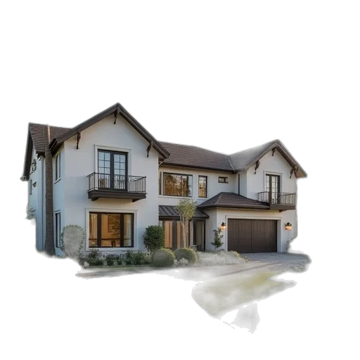 building, 3d render, photorealistic, concept art transparent PNG cut-out
