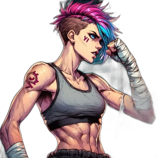 weapon, cyberpunk, concept art, comic book art, pixel art, colorful, pastel, neon transparent PNG cut-out