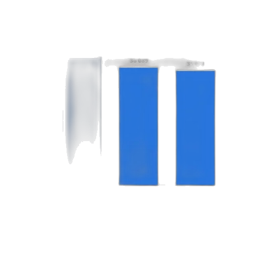 robot, 3d render, blue, monochrome, bar, chart, shows, number transparent PNG cut-out