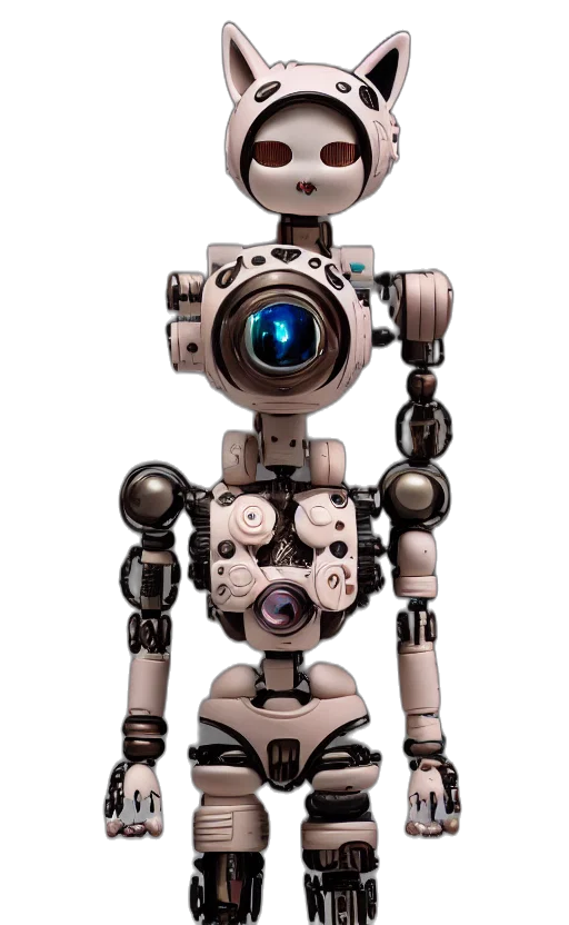robot, staff, animal, weapon transparent PNG cut-out