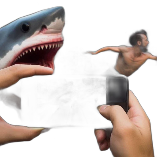 creature, animal, weapon, 3d render, concept art, photorealistic, vaporwave, underwater transparent PNG cut-out