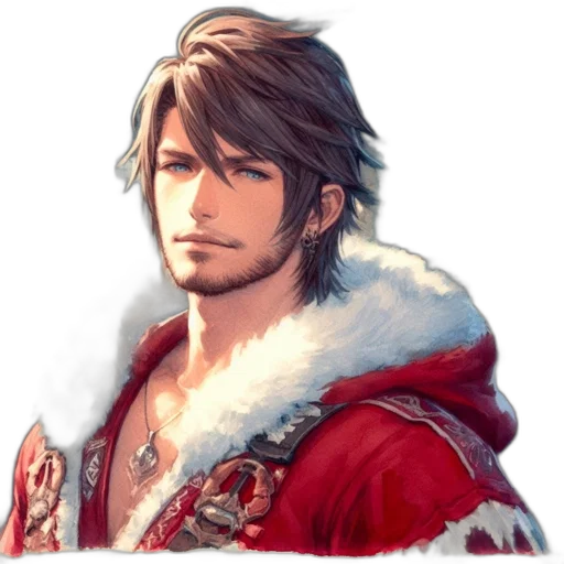 face, fantasy art, photorealistic, pixel art, concept art, red, animated, male transparent PNG cut-out