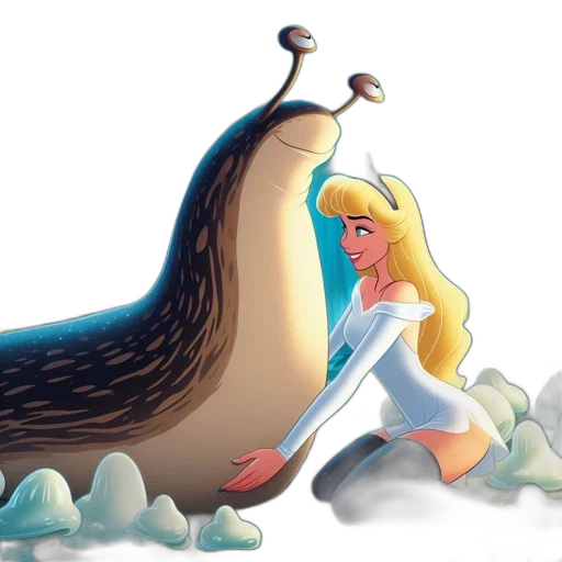 hair, sword, animal, concept art, fantasy art, 3d render, cartoon, underwater transparent PNG cut-out