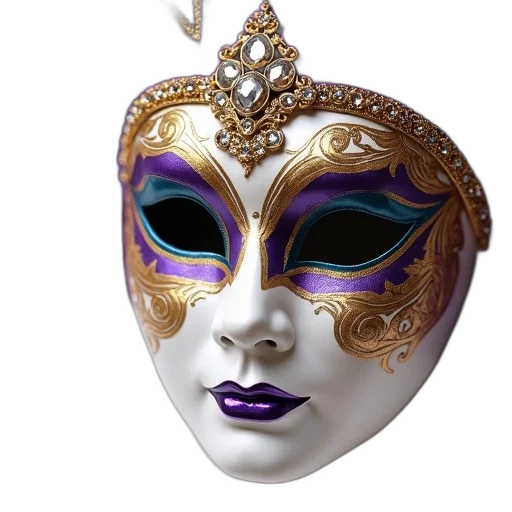 mask, jewelry, crown, face, photorealistic, fantasy art, 3d render, concept art transparent PNG cut-out