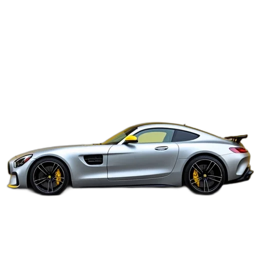 car, weapon, photorealistic, 3d render, concept art, sleek, silver, sports transparent PNG cut-out