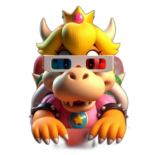 crown, animal, dragon, mask, 3d render, concept art, vaporwave, princess transparent PNG cut-out