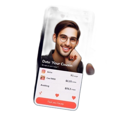 staff, face, concept art, hand, holds, smartphone, displaying, dating transparent PNG cut-out