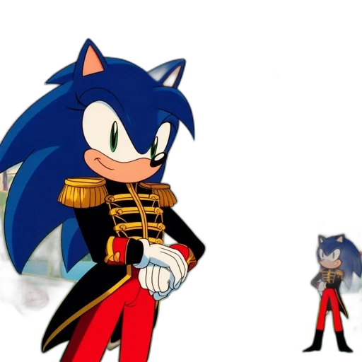 concept art, pixel art, 3d render, anime, blue, red, dark, two transparent PNG cut-out