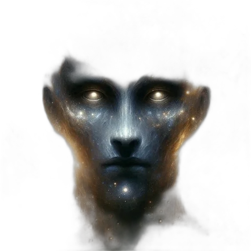 mask, face, creature, robot, fantasy art, concept art, photorealistic, 3d render transparent PNG cut-out