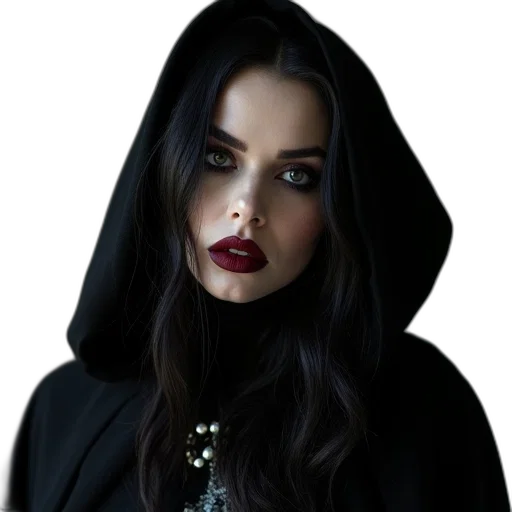 jacket, face, jewelry, staff transparent PNG cut-out
