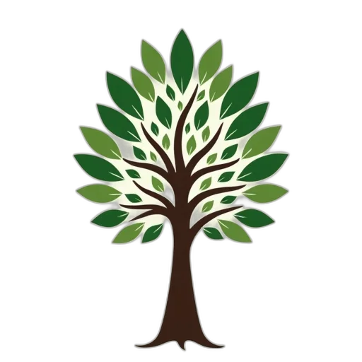 tree, crown, staff, earth tones transparent PNG cut-out