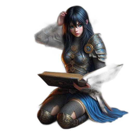 sword, weapon, staff, fantasy art, concept art, comic book art, photorealistic, blue transparent PNG cut-out