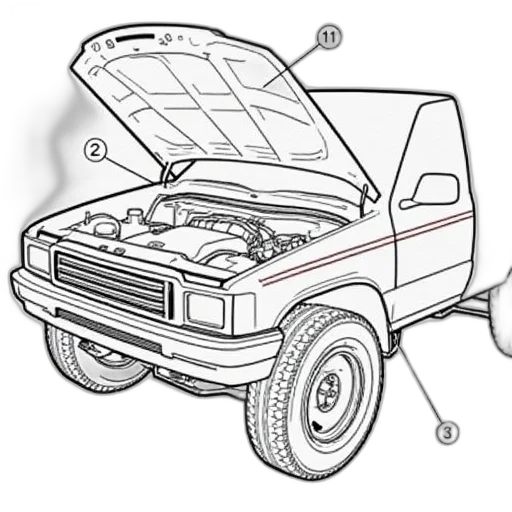 car, concept art, 1996, toyota transparent PNG cut-out