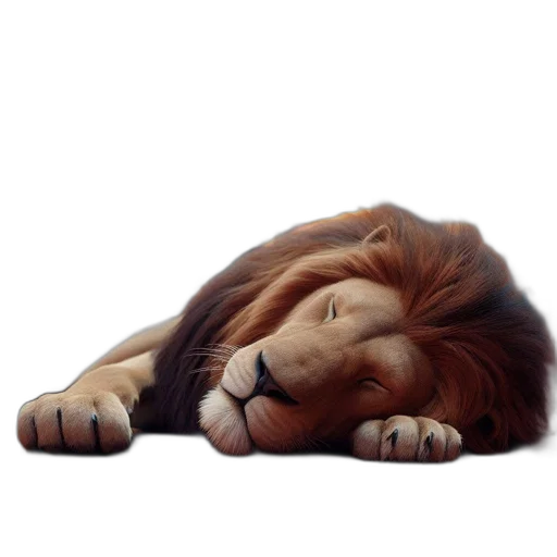 animal, creature, crown, staff, 3d render, photorealistic, concept art, fantasy art transparent PNG cut-out