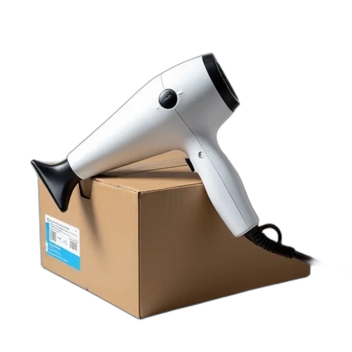 robot, staff, weapon, mask, 3d render, white, plastic, hair transparent PNG cut-out