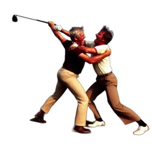 staff, weapon, concept art, photorealistic, two, men, engage, lighthearted transparent PNG cut-out