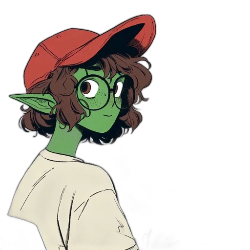 hat, staff, mask, face, concept art, cartoon, watercolor, fantasy art transparent PNG cut-out