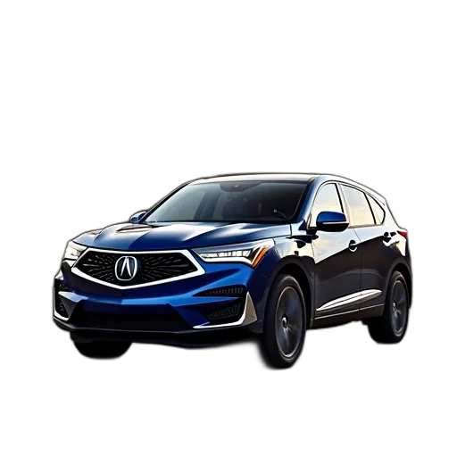 car, 3d render, 2019, acura transparent PNG cut-out