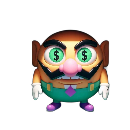 mask, creature, face, animal, 3d render, concept art, pixel art, cartoon transparent PNG cut-out