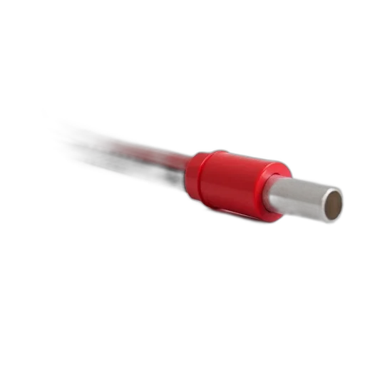 weapon, staff, close-up, image, red, black, electrical, wire transparent PNG cut-out