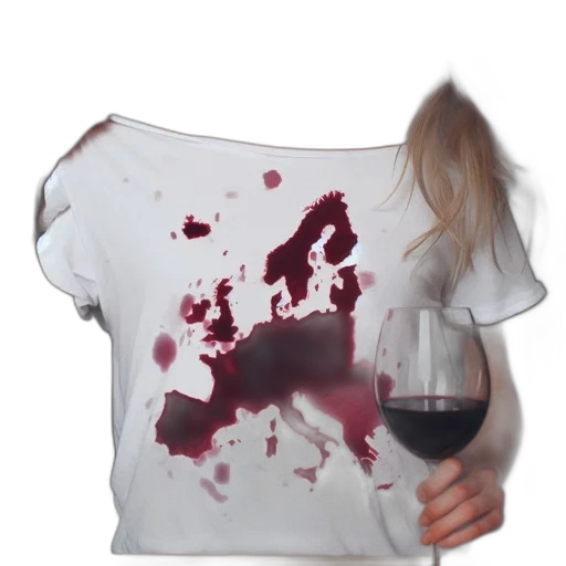dress, bottle, young, woman, blonde, hair, stands, against transparent PNG cut-out