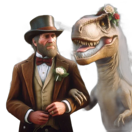 animal, hat, dragon, creature, concept art, photorealistic, fantasy art, 3d render transparent PNG cut-out