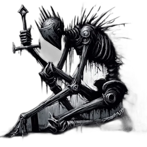 sword, robot, weapon, staff, concept art, fantasy art, comic book art, cyberpunk transparent PNG cut-out