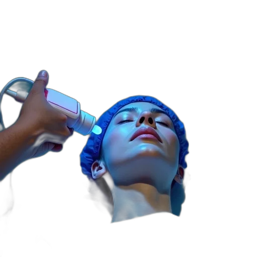 mask, face, robot, bottle, vaporwave, cyberpunk, 3d render, concept art transparent PNG cut-out