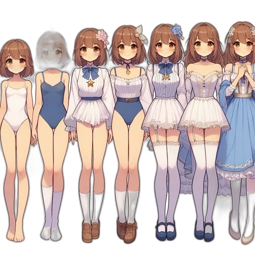 dress, mask, creature, concept art, pixel art, anime, fantasy art, pastel transparent PNG cut-out