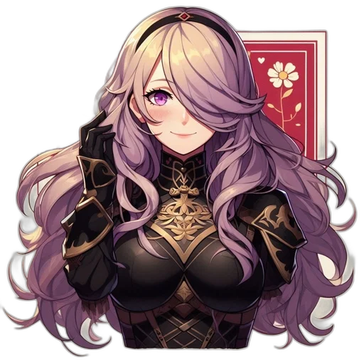 staff, crown, face, pixel art, fantasy art, anime, concept art, dark transparent PNG cut-out