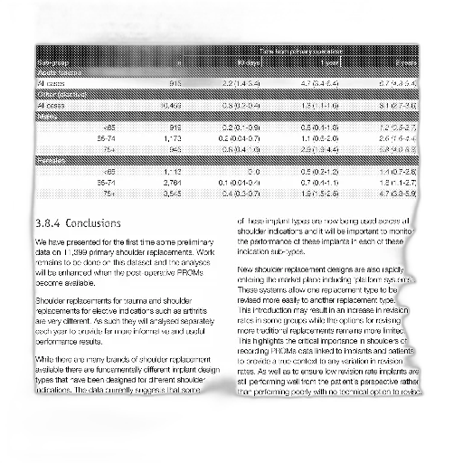 scientific, table, showing, cumulative, percentage, probability, death, patients transparent PNG cut-out