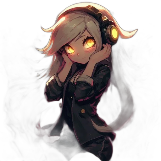 mask, staff, hat, jacket, anime, pixel art, concept art, watercolor transparent PNG cut-out
