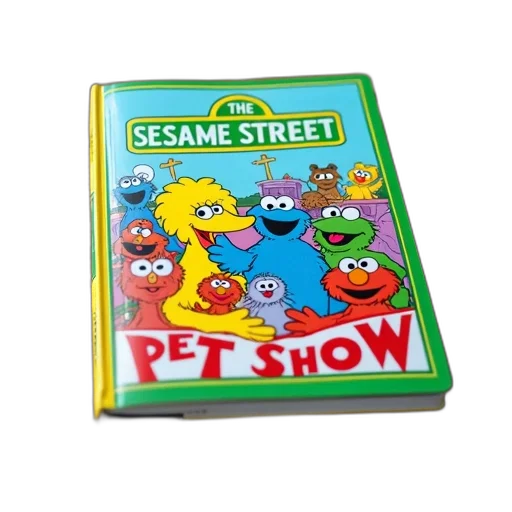 city street, snow, children, book, titled, sesame, street, pet transparent PNG cut-out