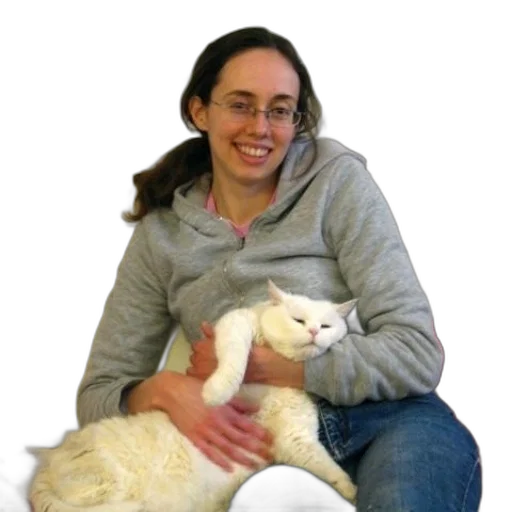 staff, animal, creature, woman transparent PNG cut-out