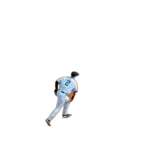 creature, staff, robot, animal, pixel art, 3d render, blue, baseball transparent PNG cut-out