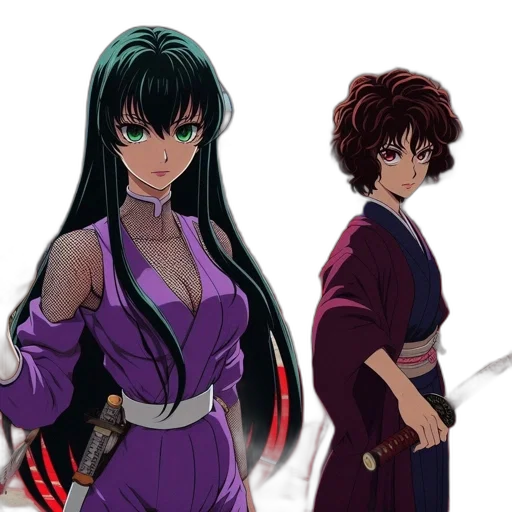 staff, anime, concept art, vaporwave, pixel art, dark, green, colorful transparent PNG cut-out
